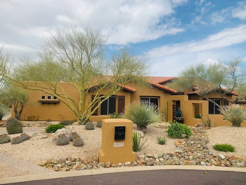 Exterior of a house in Pheonix