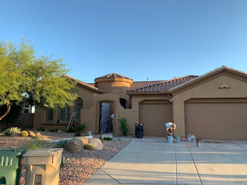 Exterior of a house