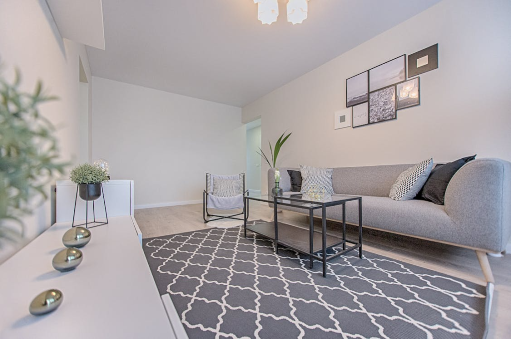 A modern living room