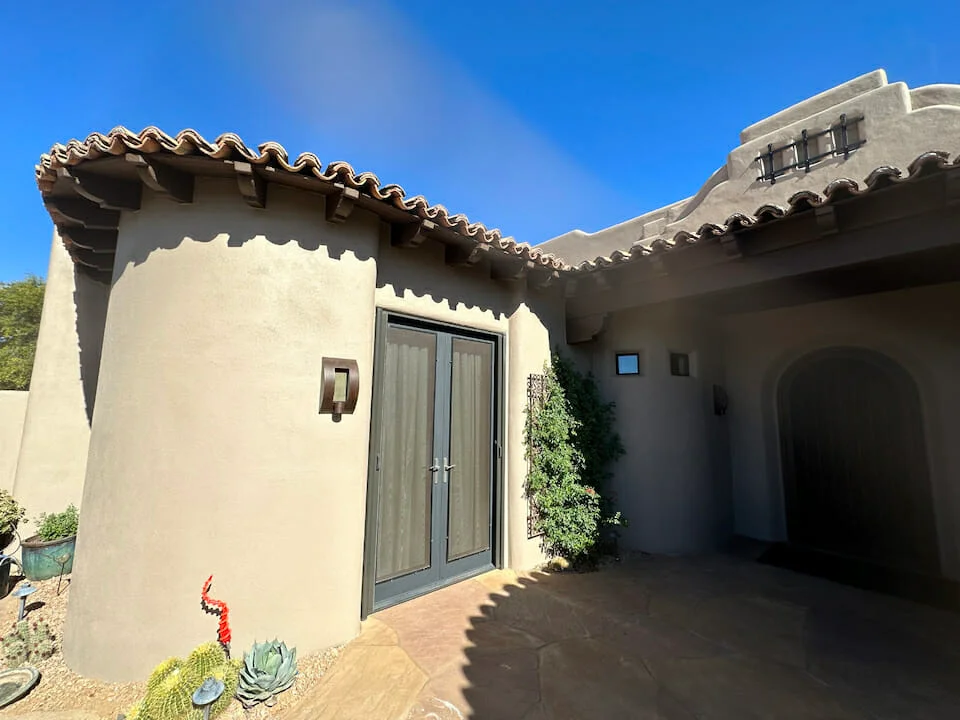 Exterior of a house in Arizona