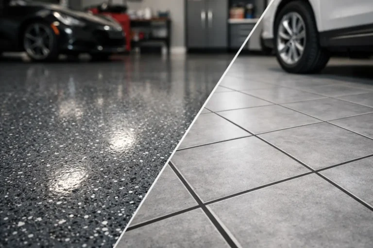 Epoxy Flooring vs Tile Garage: Which Wins?