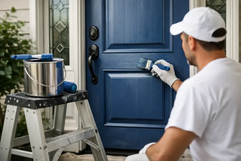 Front Door Painting Service That Lasts