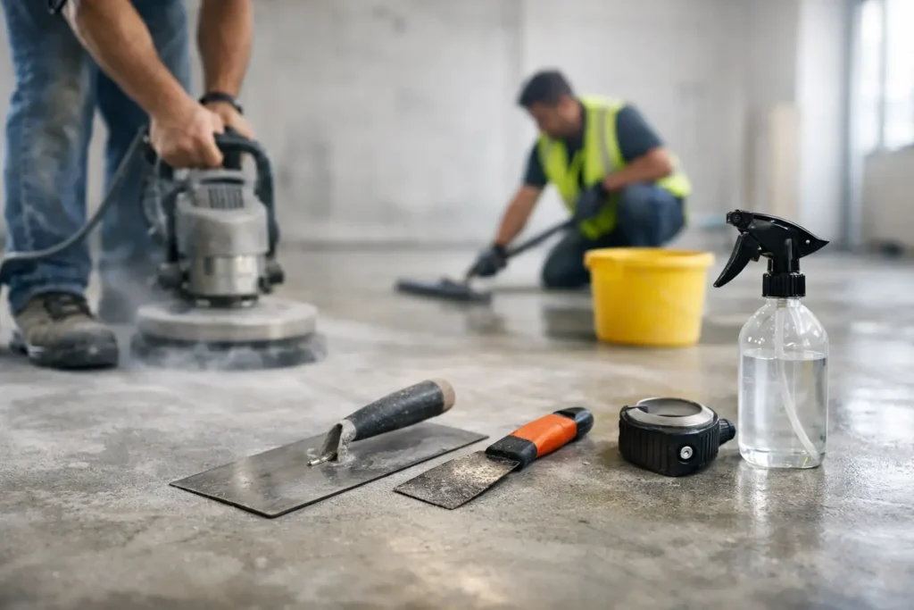 How to Prep Concrete for Coating Right
