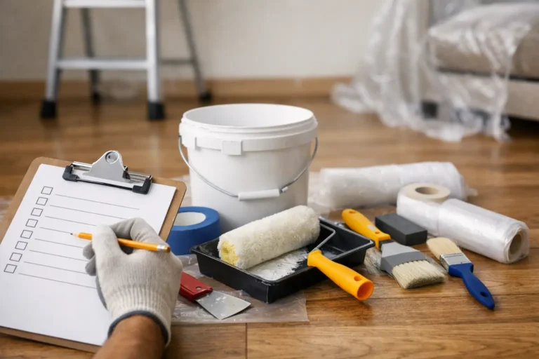 Painting Prep Work Checklist That Prevents Problems