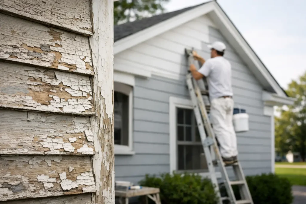 When Should House Exteriors Be Repainted?