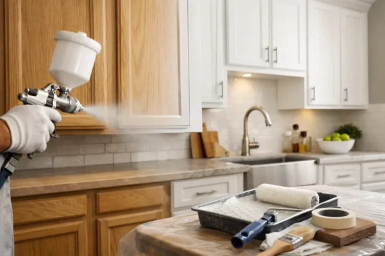 Cabinet Painting Service That Makes Kitchens New