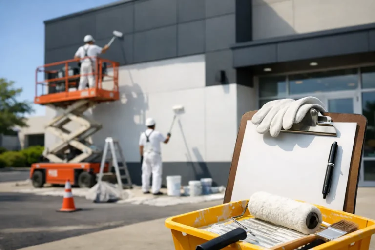 Commercial Exterior Repaint Checklist for Owners