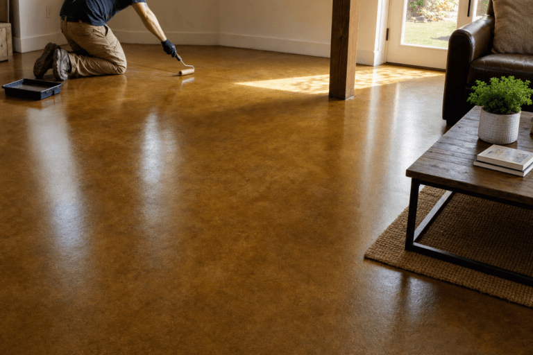 Concrete Staining in Glendale: Finishes, Durability in Arizona Heat, and Where It Works
