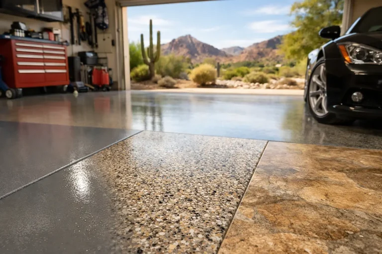 Best Garage Floor Coating Options for Phoenix