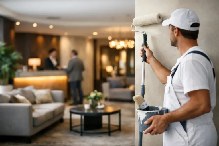 Commercial Hotel Painting That Protects Your Brand