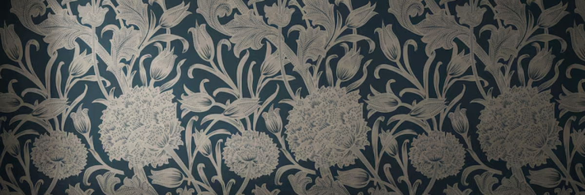 A wallpaper on a wall