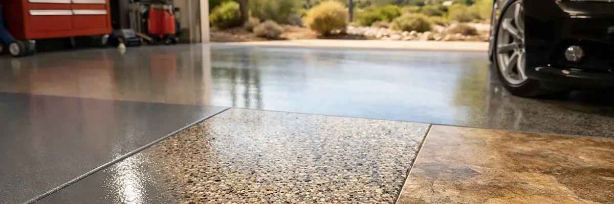 Best Garage Floor Coating Options for Phoenix