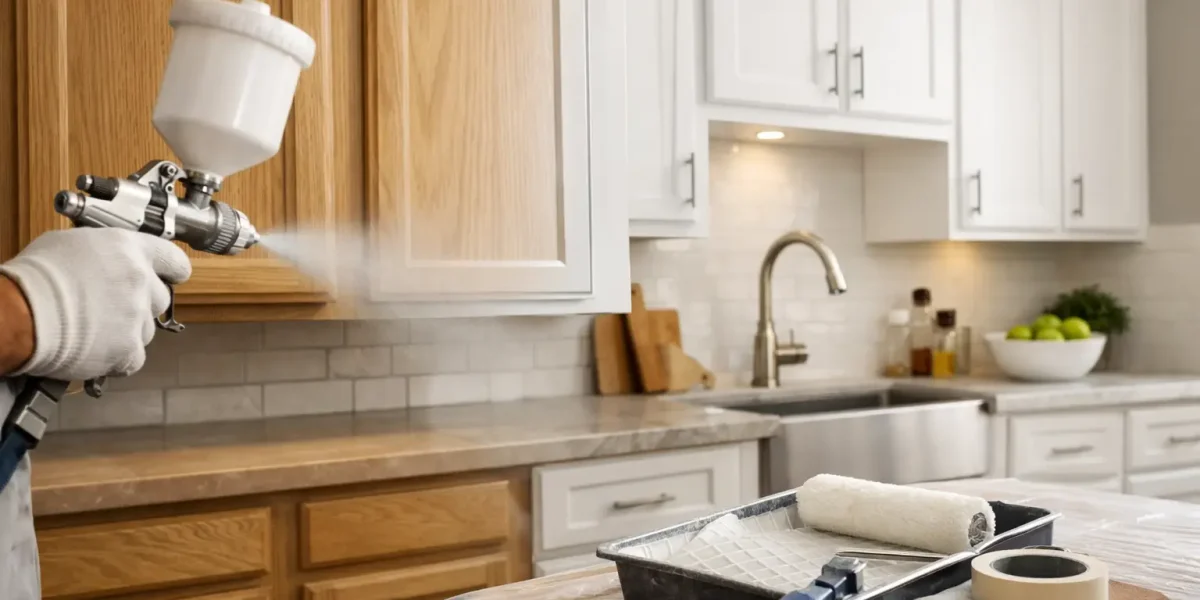 Cabinet Painting Service That Makes Kitchens New