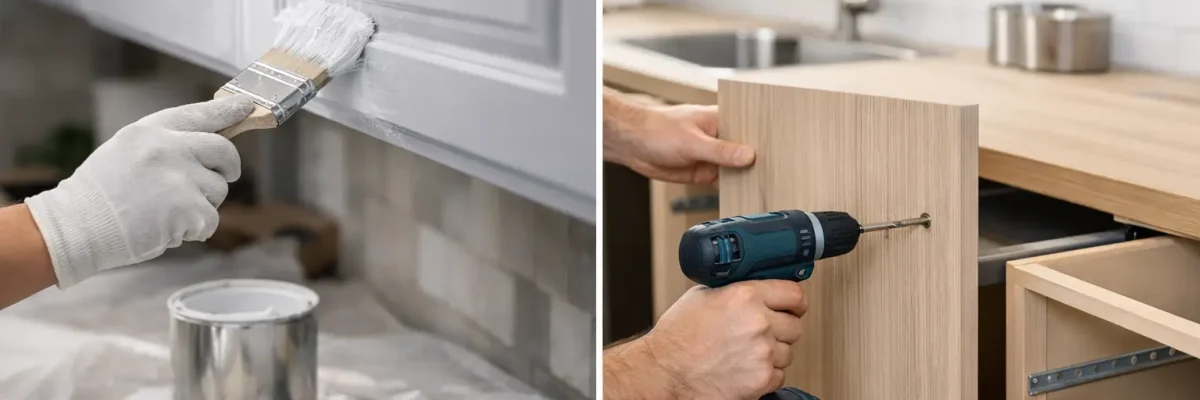 Cabinet Painting vs Replacement Cost