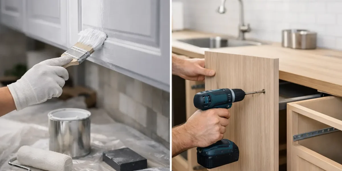 Cabinet Painting vs Replacement Cost