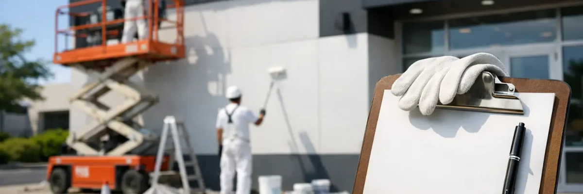 Commercial Exterior Repaint Checklist for Owners