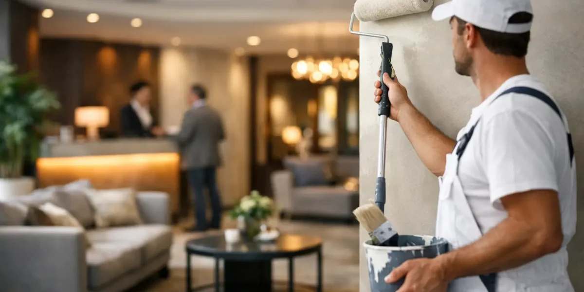 Commercial Hotel Painting That Protects Your Brand