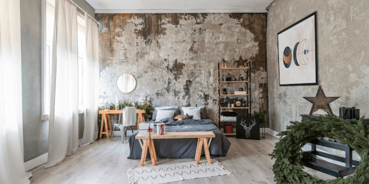concrete staining to upgrade home’s living room