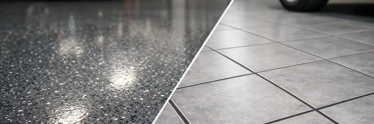 Epoxy Flooring vs Tile Garage: Which Wins?