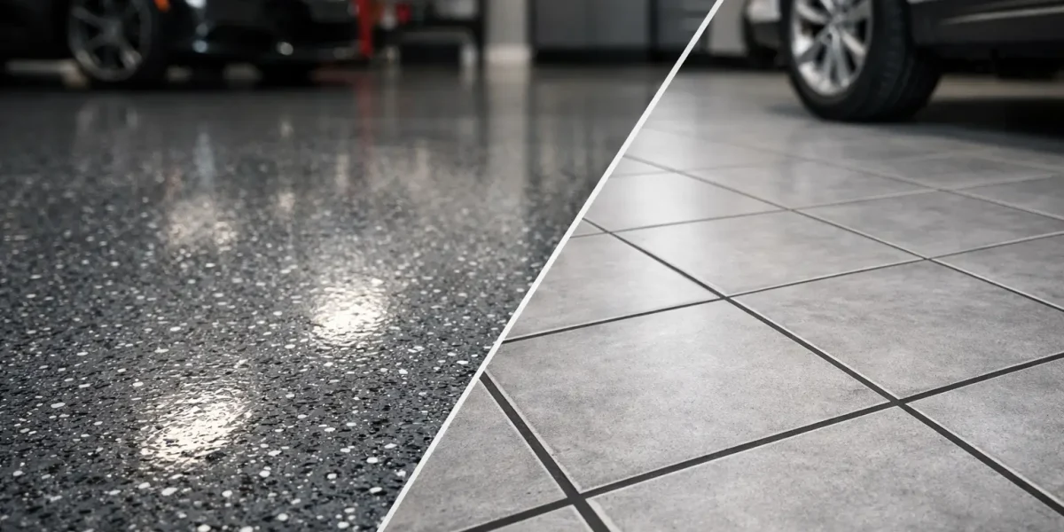 Epoxy Flooring vs Tile Garage: Which Wins?