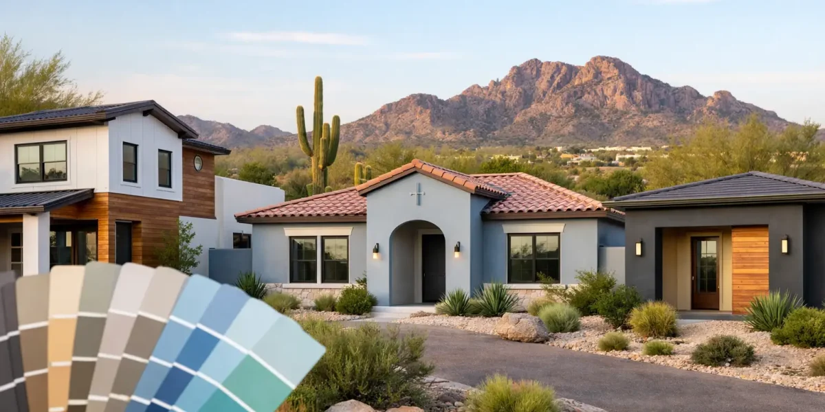 Exterior Paint Color Trends for Phoenix Homes