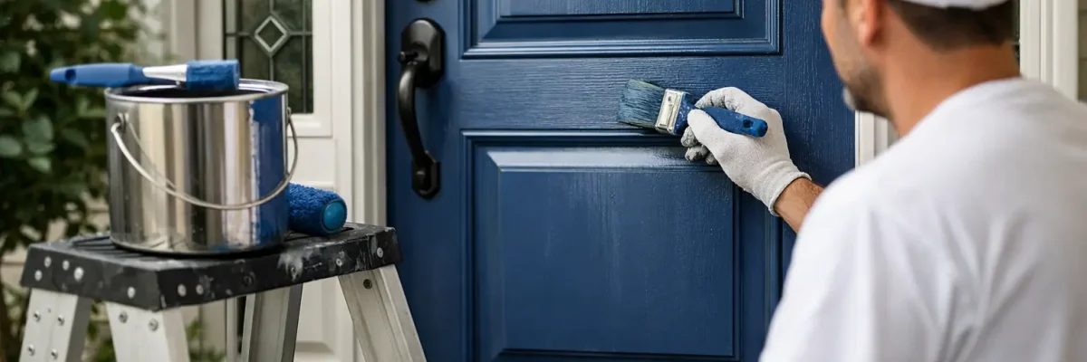Front Door Painting Service That Lasts