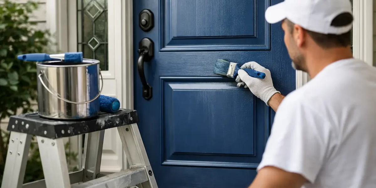 Front Door Painting Service That Lasts