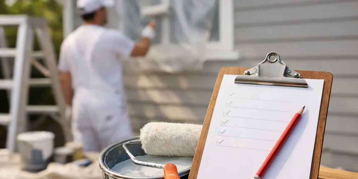 House Painting Checklist for Better Results