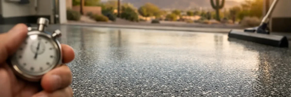 How Long Does Epoxy Flooring Cure in Phoenix?