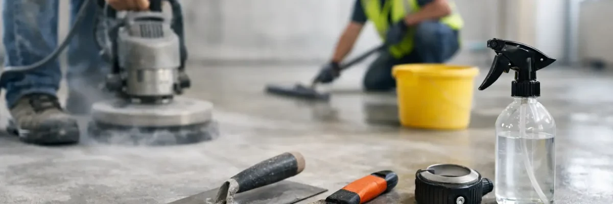 How to Prep Concrete for Coating Right
