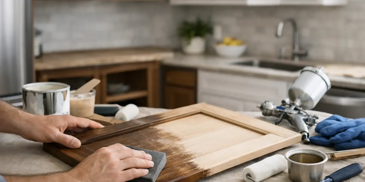 How to Refinish Kitchen Cabinets Right