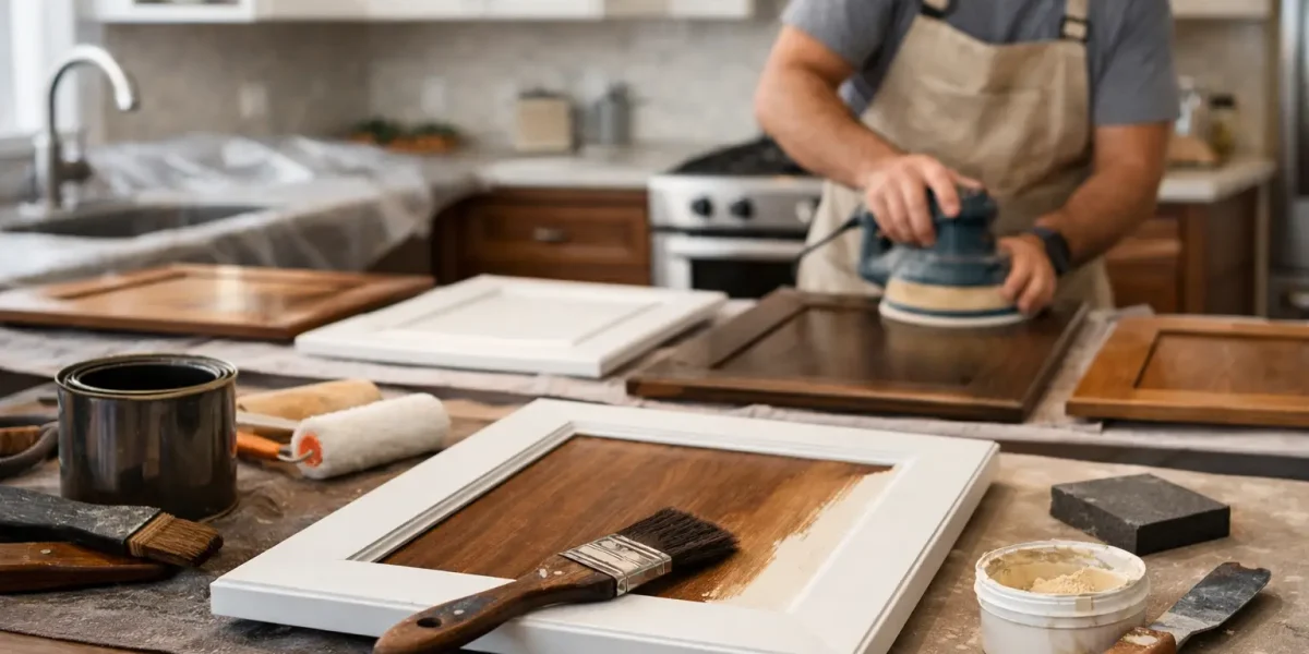 What Does Cabinet Refinishing Include?