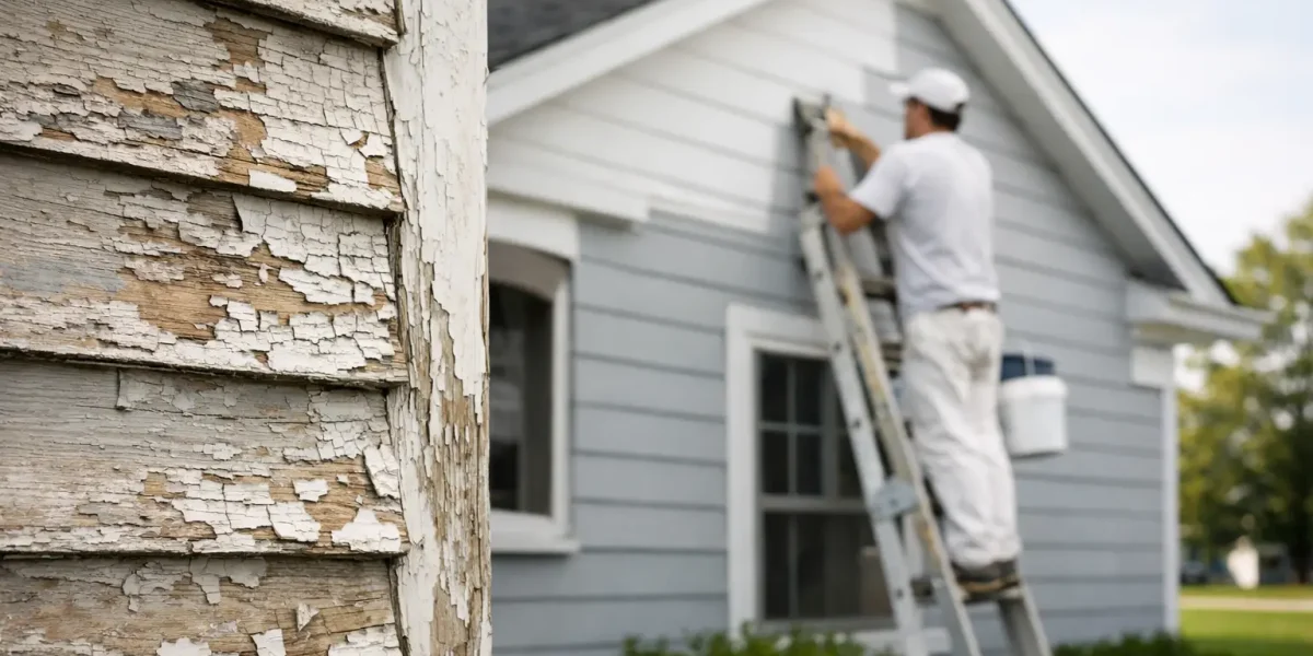 When Should House Exteriors Be Repainted?